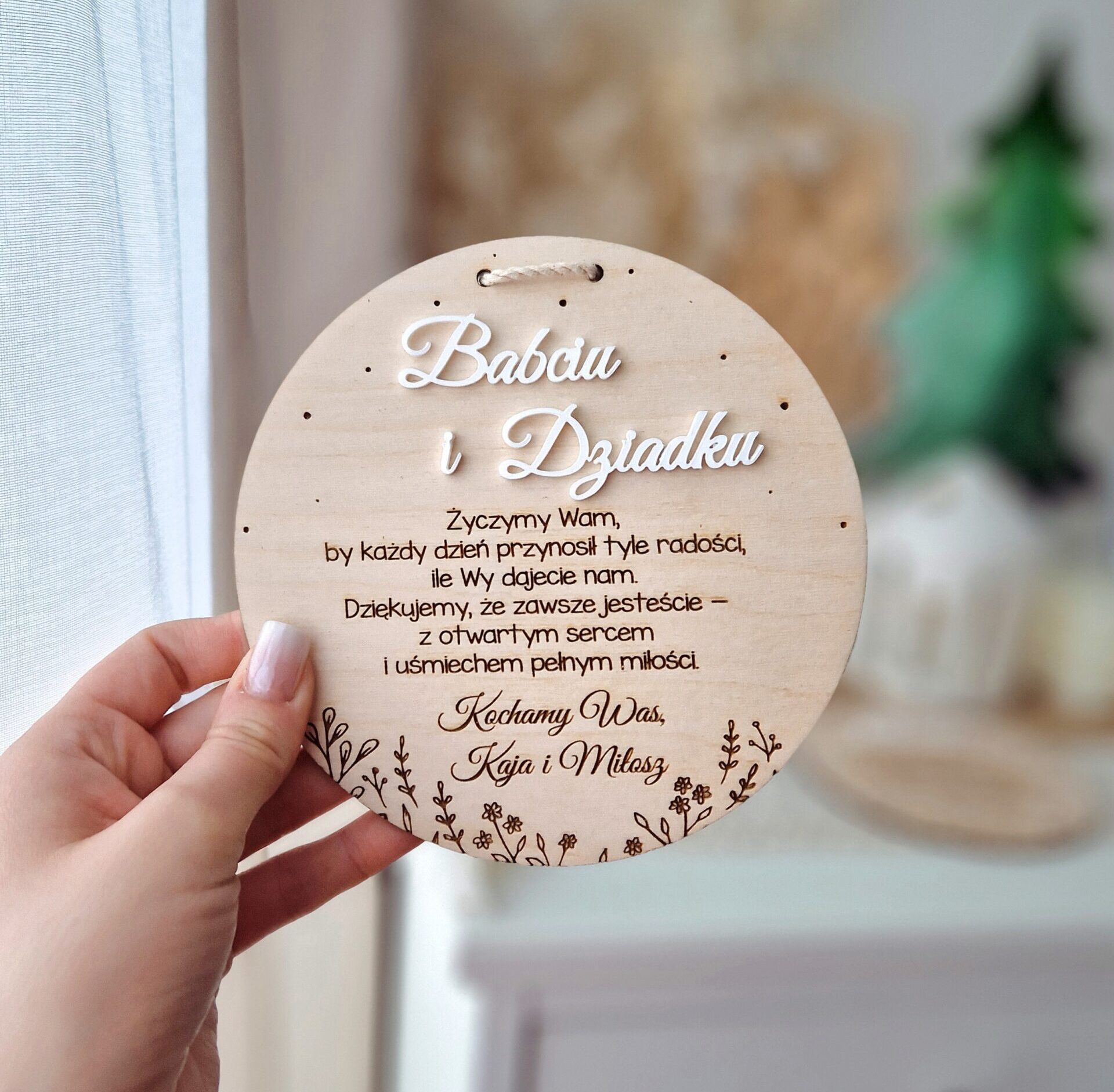 Tabliczka dla Babci i Dziadka