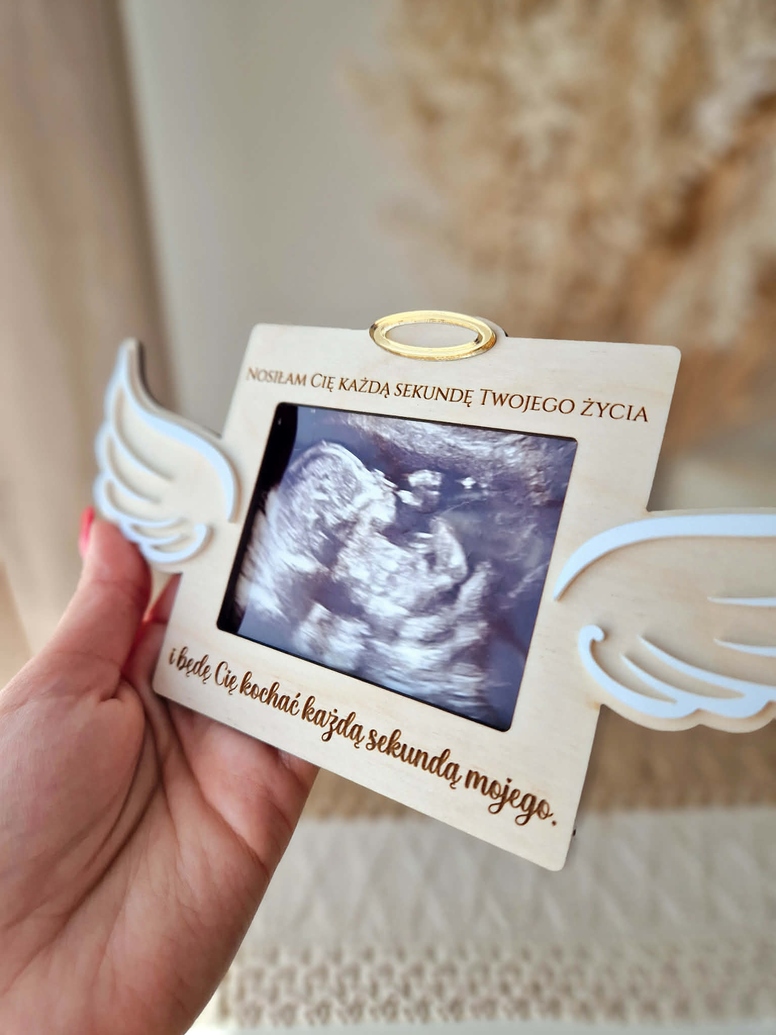 Tabliczka do zdjęć "Aniołek" - obrazek 3